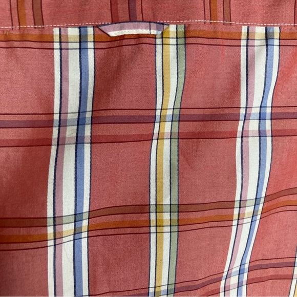 Nordstrom long sleeve plaid button down shirt men's XXL regular fit wrinkle free - Picture 11 of 12